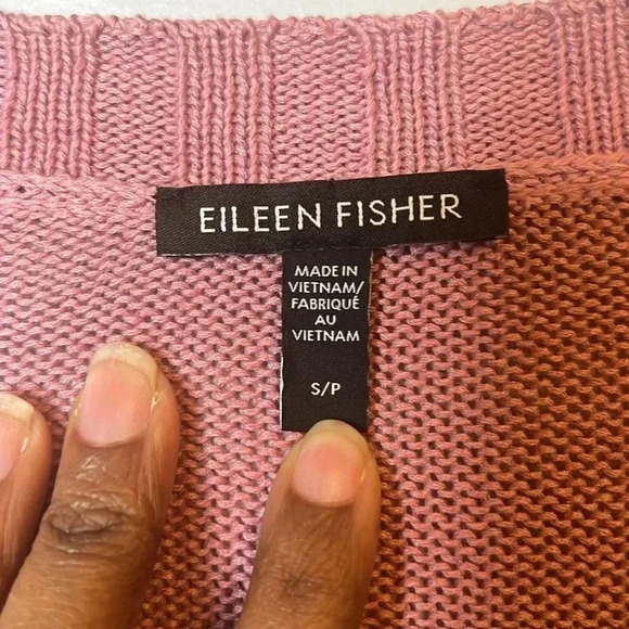Women’s Eileen Fisher Cardigan Size Small Petite - Picture 3 of 4